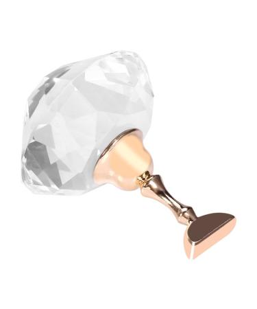 4 Types Magnetic Nail Tip Exercise Stand - Alloy Holder for Nail Art Display & Manicure Tool (White Diamond Crystal) - International Shipping Available - Buy Online on GoSupps.com