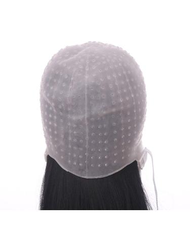 Minkissy Reusable Silicon Highlight Cap for Hair Coloring - Perfect for Salon & Home Use - Buy Online on GoSupps.com
