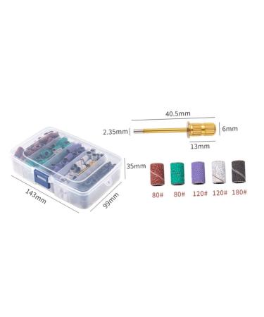 minkissy 2 Sets Nail Polish Set Sanding Bands for Nail Drill Nail Sand Rings Manicure Band Professional Nail Drill Nail Polishing Band Nail Polishing Rings Nail Bit Nail Tape Polisher Alloy - Buy Online on GoSupps.com