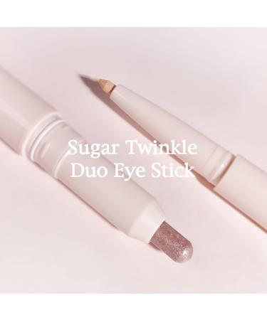 Peripera SUGAR TWINKLE DUO EYE STICK (01 DEWY NUDE) - Long-Lasting Shimmer for Effortless Glamour - Buy Online on GoSupps.com