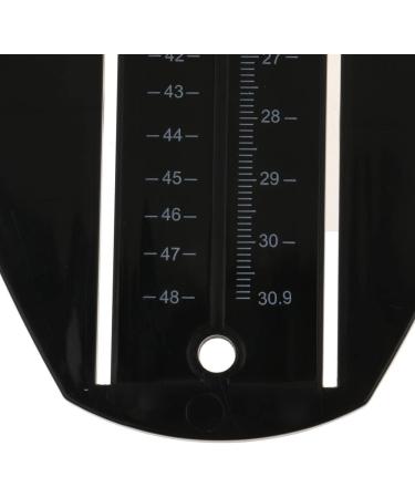 Adult Foot Measuring Tool Black - Plastic Material Size 33.8 x 10.9 x 3.6cm - Buy Online on GoSupps.com