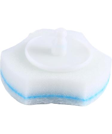 Lckiioy Toilet Bowl Refills 50 Count Upgraded Material Disposable Toilet Cleaning Sponges Heads Toilet Brush Refills Easy to Use - Buy Online on GoSupps.com