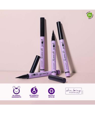Plum Eye-Swear-By Eyeliner Pen - Flexible Felt-Tip Smudge-Proof 100% Vegan & Cruelty Free - Buy Online Internationally - Buy Online on GoSupps.com