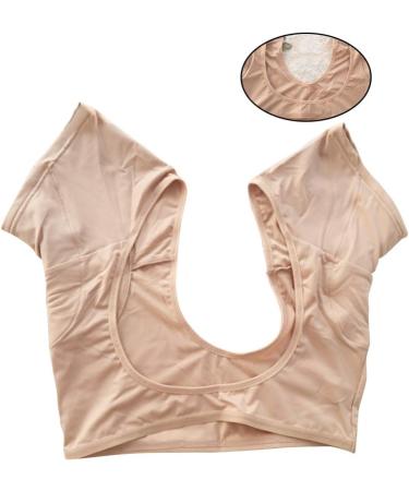 Buy Heallily Sweat Watch Underwear Vest | Women's Armpit Sweat Absorb Pads for Sports & Jogging - Skin Color Size M (29x29cm) - Buy Online on GoSupps.com