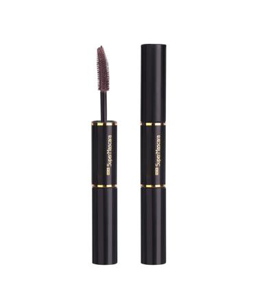 Volumizing MascaraWaterproof Double Sided Eyelash Mascara for Women Eyelash Makeup Tool Long Lasting for Party Vacation Travel School Business