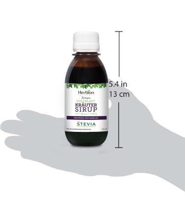 Herbion Naturals Ivy Leaf Cough Syrup with Thyme and Licorice 5 FL Oz Soothes Throat Alcohol Free Sugar Free with Stevia Pack of 2 - Buy Online on GoSupps.com