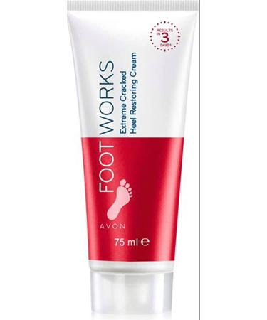 Avon Foot Works Maximum Strength Cracked Heel Cream - Set of 2 | Hydrating Foot Care Solution - Buy Online on GoSupps.com