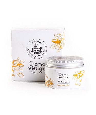 Face Moisturizer Day Cream with Organic Ingredients (Argan Oil)