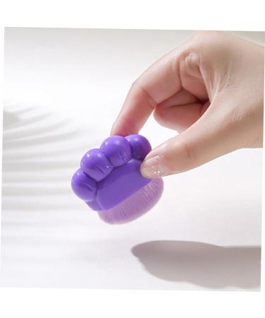 Didiseaon Portable Foundation Brush Artificial Fiber Purple Plastic Brush for Blush Brush Foundation Brush - Buy Online on GoSupps.com