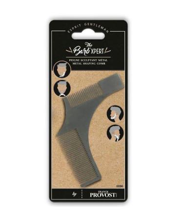The Barb Xpert Metal Comb Malleable for Beard Ground/Concealed by Franck Provost
