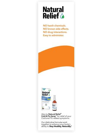 Natural Relief Cough & Congestion Spray Multi Symptom Cough and Congestion Relief Including Chest Tightness Congestion and Mucus - Buy Online on GoSupps.com
