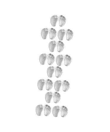FOMIYES 12 Pairs Forefoot Slipper Pad Soft Slippers Heeled Sandal Front Palms Pads Non-Slip Sandal Insoles Sandal Cushions Toe Protectors for Sandals Gel Non-Slip Mat Shoe