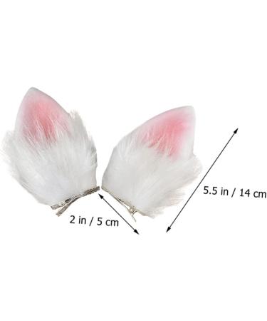 FRCOLOR 3 Pairs Hair Accessories for Women Bunny Ear Bobby Clips Barrettes for Kid Hair Accessories Rabbit Clip Hair Clip Hair Accessories Headband Cats and Dogs Fabric Women's - Buy Online on GoSupps.com