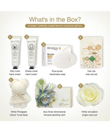 Buy Gift Box Set: Hand Creams Soap & More for Ultimate Pampering - International Shipping Available - Buy Online on GoSupps.com