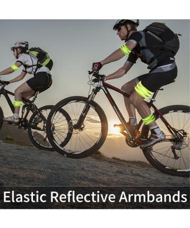 10 Pack Reflective Armbands for Running Cycling Night Sports - Buy Online on GoSupps.com