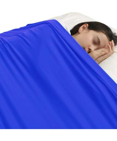 KAWAAI Lycra Bed Sheet For Kids & Adults Sensory Compression Bed Sheet Reduced Pressure Cool And Comfortable Sleeping Bedding (Color : Blue Size : Toddler size 69x132cm) - Buy Online on GoSupps.com