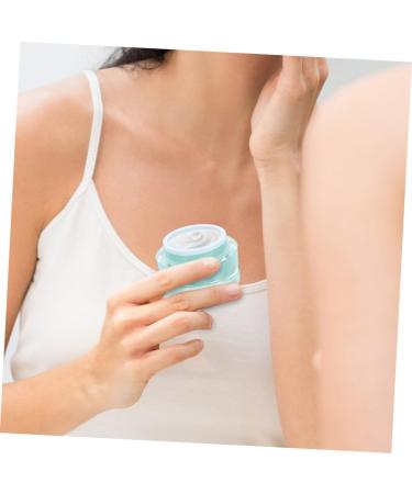 Healeved Cosmetic Bottle Refillable Cream Jar Wide Mouth Cream Jar Cream Jars with Lids Empty Cream Containers Wide Mouth Cream Container Small Cream Jar Acrylic Cream Bottle Travel Round - Buy Online on GoSupps.com