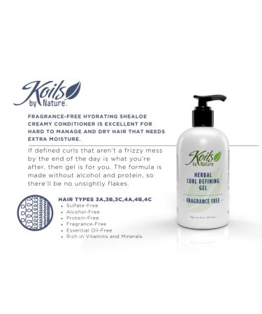 Koils by Nature Herbal Curl Defining Gel | 12oz | Frizz Control for Defined Curls - Buy Online on GoSupps.com