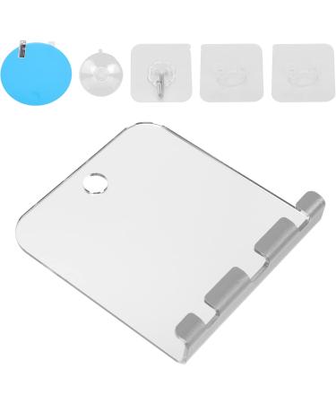 Frcolor Square Mirror Set - Bathroom Shaving Mirror with Razor Hook | Fog-Free Shower Mirror for Face & Cosmetics | Acrylic Travel & Home Use - Buy Online on GoSupps.com