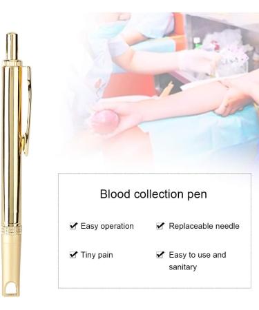 Pure Copper Blood Lancet Pen for Painless Blood Testing - Cupping Bloodletting Device - Buy Online on GoSupps.com