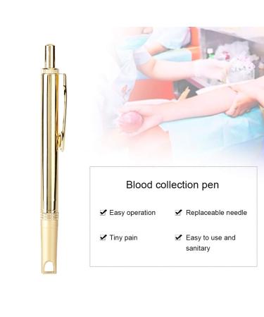 Pure Copper Painless Lancing Pen for Acupuncture Therapy and Health Care - Buy Online on GoSupps.com