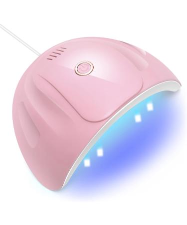 LED Nail Lamp Gel Nail Light For 54W Dryer With Timers Manicure Auto Sensor Professional Nail Art Tools Nail Dryer Light Lamp Pink B - Buy Online on GoSupps.com
