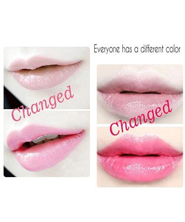 Transparent Color Change Lip Balm Jelly Lipstick with Flower | Moisturizing Long-Lasting Formula - Buy Online on GoSupps.com