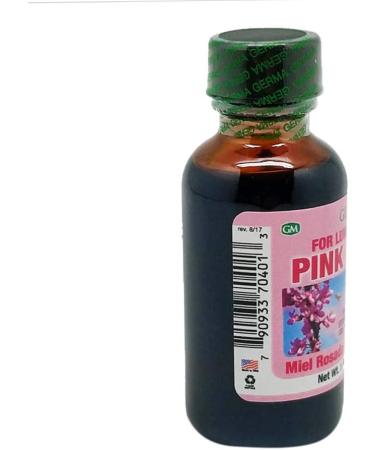 Germa Pink Honey Long-Lasting Astringent Throat Remedy and Emollient/Miel Rosada Bora Duradero Anti Arrugas Remedio y Humectante 1oz. Pack of 6 - Buy Online on GoSupps.com