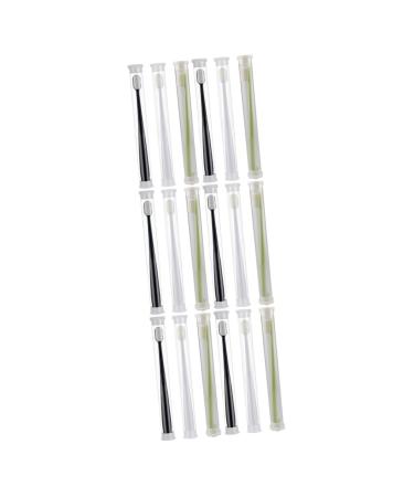 Tovinanna 18 Stk nano toothbrush for pregnant bulk material baby toothbrush micro-nano toothbrush organic training pregnant woman manual environmentally friendly fiber wool bristles