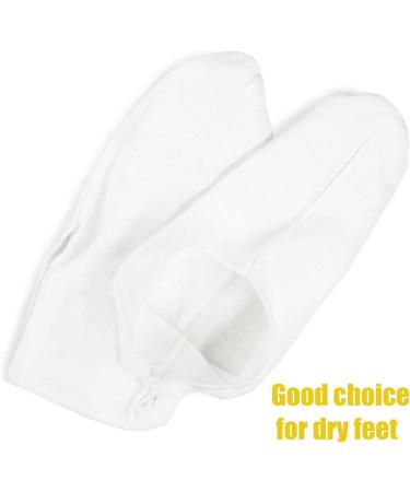 AYNKH 3 Pairs Moisturizing Socks Overnight Cotton Spa Socks Foot Care Foot Cover for Dry Cracked Feet Lotion Enhancing Absorbing for Women and Men - Buy Online on GoSupps.com