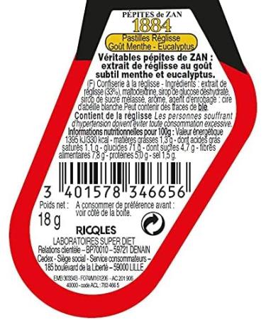 Ricqls Zan Pepites 18g - Intense Zesty Flavor Boost for Snacks and Drinks - Buy Online on GoSupps.com