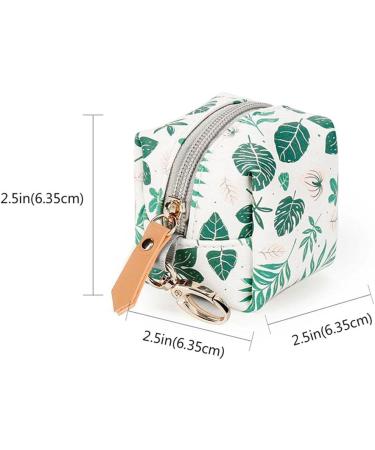 Harilla Portable Pacifier Storage Pocket | Eco-Friendly Snap Grip Bag for Toddlers | Dust-Proof Baby Pacifier Holder - Green Leaf Design - Buy Online on GoSupps.com