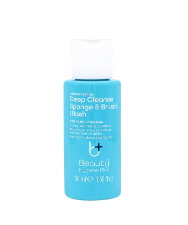 Beauty Hygiene Plus Deep Cleanse makeup Sponge & Brush Wash Conditioning Antibacterial 50ml
