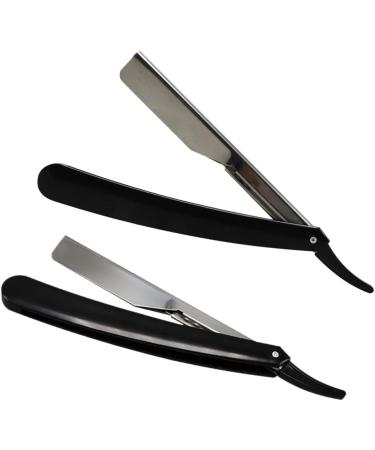 Minkissy 2-in-1 Foldable Safe Razor for Men | Manual Hairdresser Shaver & Razor Blade Tool - Buy Online on GoSupps.com