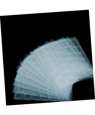 VINTORKY 30 Sheets Manicure Jelly Stickers Label Stickers Nail Tip Fixing Stickers Flexible Fake Nail Tips Labeling Stickers Clear Sticker Blue Stickers Adhesive Simple Silica Gel - Buy Online on GoSupps.com