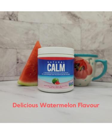 Natural Calm Magnesium Citrate Powder (Watermelon Flavour) 226g - Quick Absorbing - Loved Magnesium Drink - Buy Online on GoSupps.com