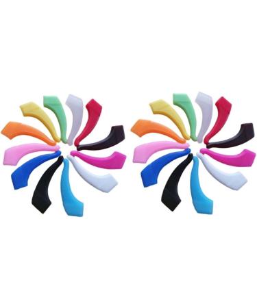Buy Gleavi 12 Set Non-Slip Glass Holder Earring - Silicone Glasses Tip & Anti-Slip Ear Hooks for Glasses & Earplugs | International Shipping Available - Buy Online on GoSupps.com