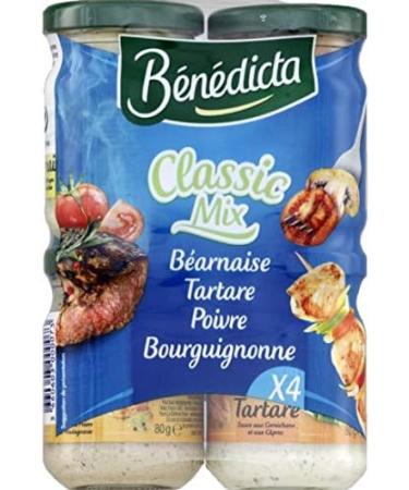 B n dicta - Assortiment De Sauces B arnaise Tartare Cocktail Et Bourguignonne - 330G - Prix Unitaire - Livraison Gratuit En France M tropolitaine Sous 3 Jours Ouverts - Buy Online on GoSupps.com