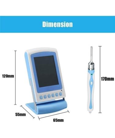QIYUDS Ear Wax Removal Tool 3.9mm Endoscope Cleaner with LCD Screen & Storage Case - Buy Online on GoSupps.com