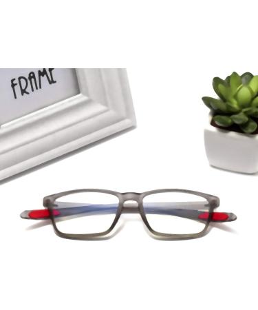 Suertree Blue Light Filter Reading Glasses - TR90 Frame for PC & Gaming - UV Protection - 3.0x Diopter - Unisex - Buy Online on GoSupps.com