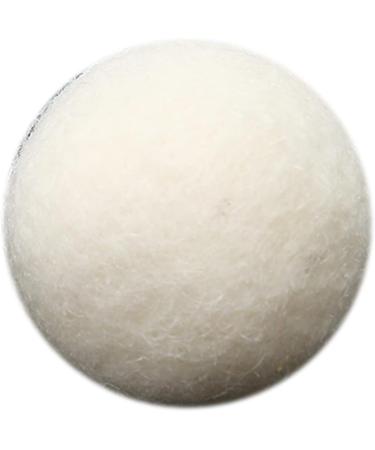 Pssopp 6Pcs Tumble Dryer Balls Reusable Time Saving Reducing Wrinkles White Lambs Wool Drying Balls for Tumble Dryer (3cm) - Buy Online on GoSupps.com