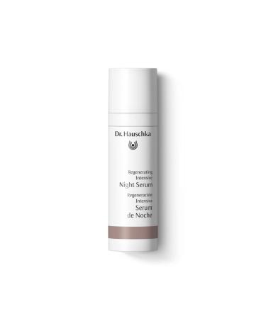 Dr. Hauschka Regenerating Intensive Night Serum for age 50+ firms hydrates nourishes 1.0 fl oz