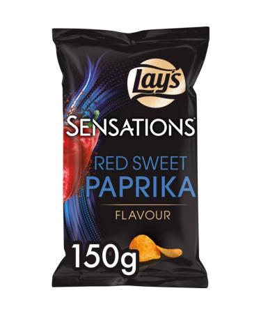 Lay's Lays Chips | Sweet Paprika Red Sensations | Lay'S | American Chips | 150 g Total