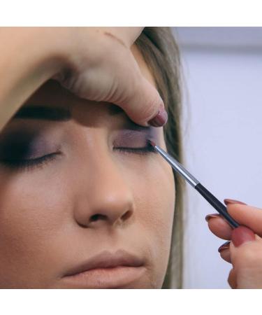 FOMIYES 5Pcs Eyeliner Brush Safe Portable Durable Eyeliner Applicator Makeup Tool Lipstick Brush 18x0.4cm Black - Buy Online on GoSupps.com