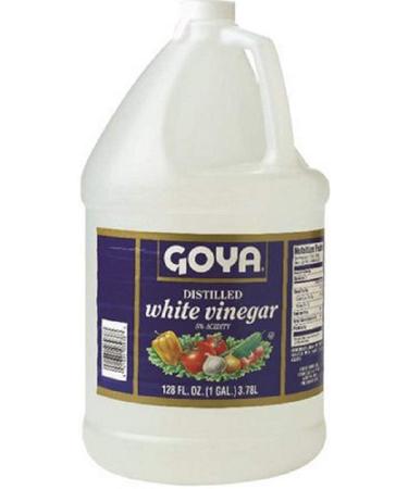 Goya White Vinegar - Distilled 1 Gallon | Premium Quality Cooking Ingredient - Buy Online on GoSupps.com
