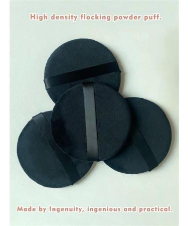 4 large make-up sponge puffs for a softer face (Color : WHITE) - Buy Online on GoSupps.com