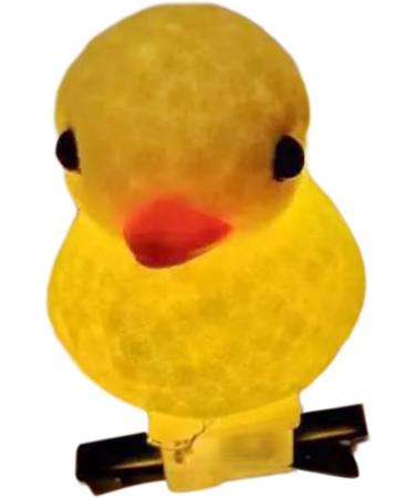 5pcs LED Light Up Duck Hair Clips Fashion Accessories Cartoon Animal Hair Decoration for Party Festival B - Buy Online on GoSupps.com
