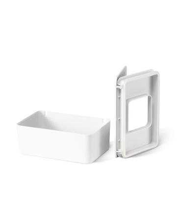 Diaper Wipes Dispenser Baby Wipes Case  Baby Wipe Holder Keeps Wipes Fresh  Perfect Look Wipe Container with Sealing Design White - Buy Online on GoSupps.com