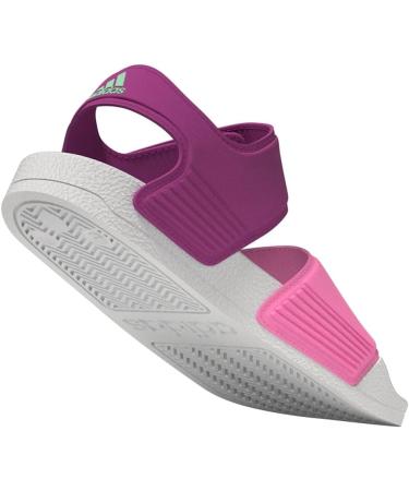 Buy adidas Unisex Kids Adilette Sandals - Lucid Fuchsia Beam Pink Pulse Mint 39 1/3 EU | International Shipping Available - Buy Online on GoSupps.com