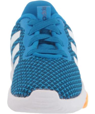 adidas Unisex Toddler Racer Tr 2.0 Running Shoes - Size 8 Toddler Blue Rush/White/Dark Blue - Buy Online on GoSupps.com